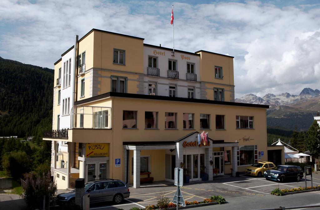 Hotel Post Понтрезина Экстерьер фото