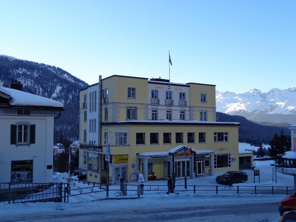 Hotel Post Понтрезина Экстерьер фото