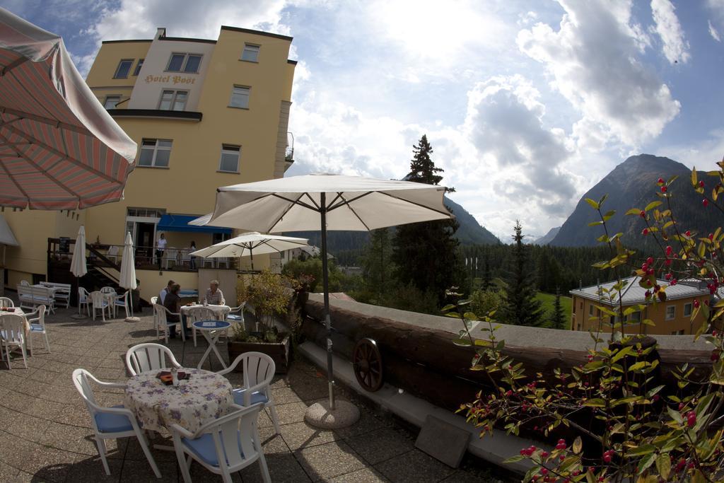 Hotel Post Понтрезина Экстерьер фото